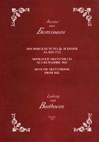 Людвиг ван Бетховен Московская тетрадь эскизов за 1825 год / Ludwig van Beethoven Moskauer Skizzenbuch aus dem Jahre 1825 / Ludwig van Beethoven Moscow Sketchbook From 1825 артикул 3638c.
